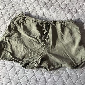 Olive Green Shorts